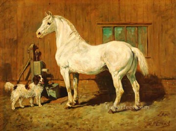horse cats Painting - am090D animal horse